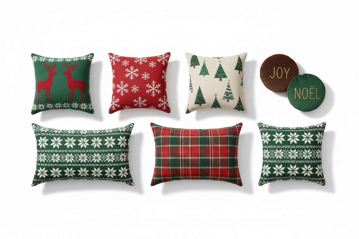 Cojines Navideños
