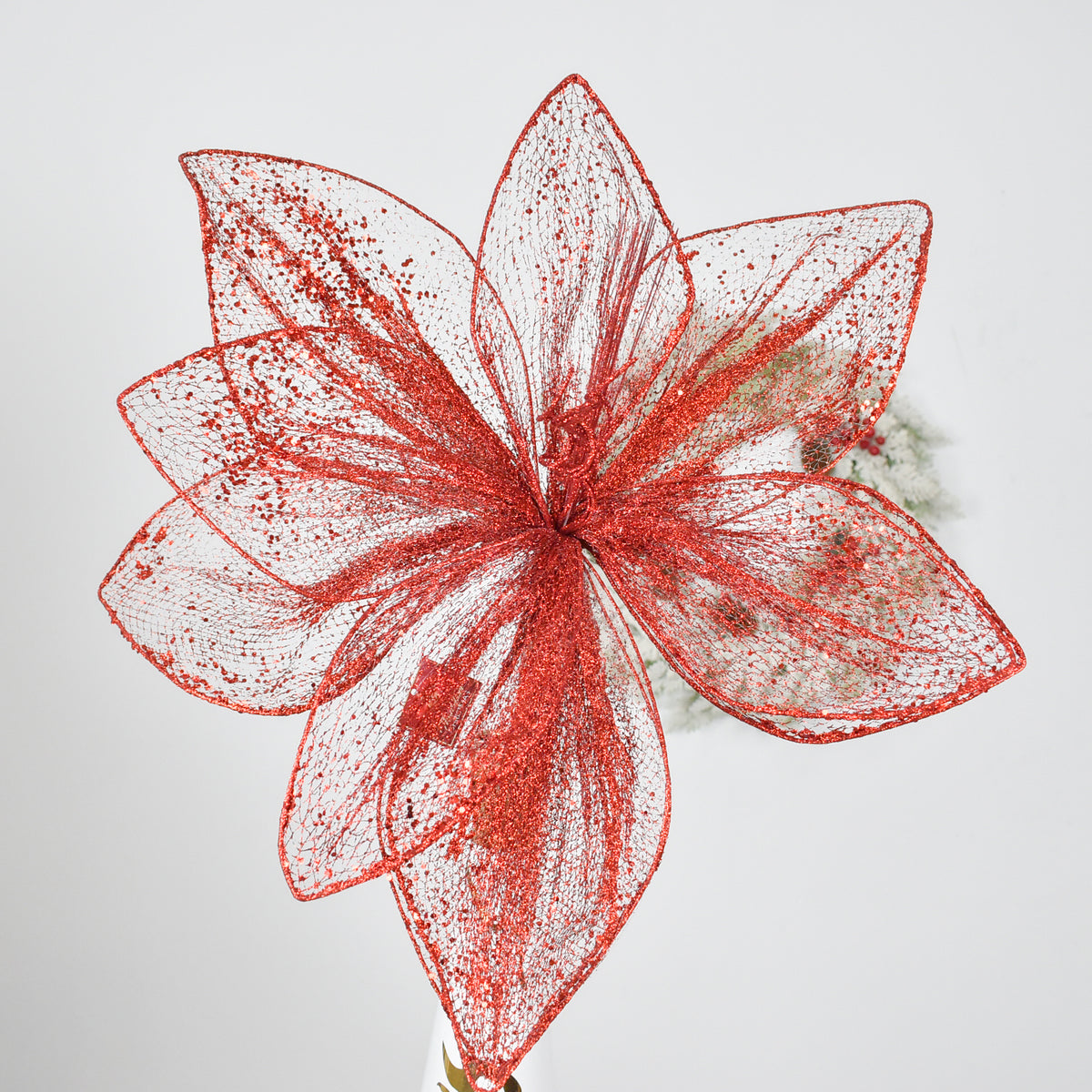 Flor Navideña Artificial 65 cm – Ref. XQ12852079R