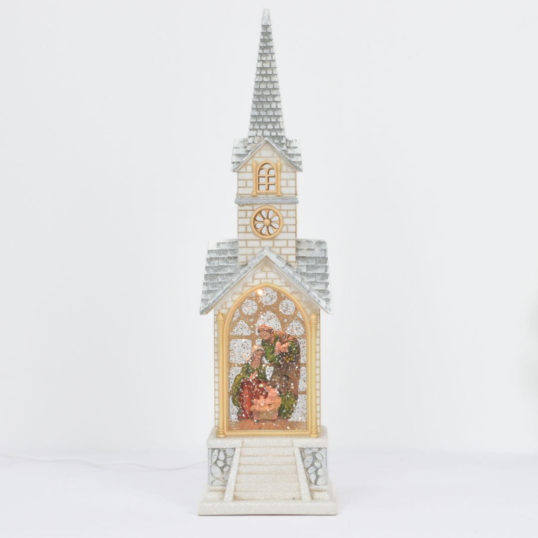 Farol Navideño Decorativo 39x11 cm – Ref. AZ015