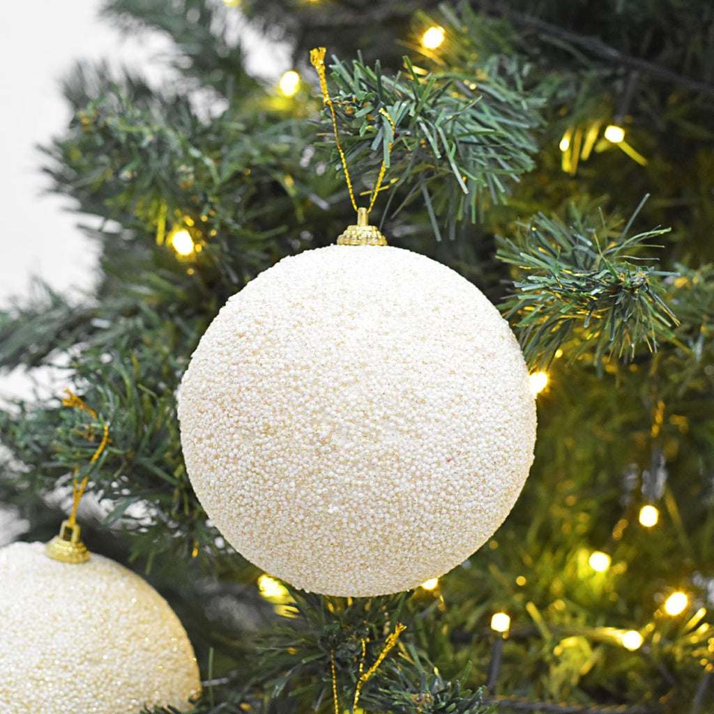 Bolas Navideñas set x6 10 cm – Ref. SA130 (vista 2)