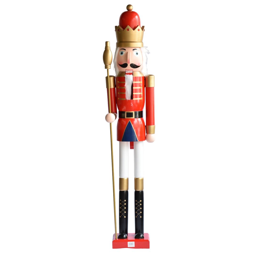 Cascanueces Navideño Decorativo 180x30 cm – Ref. AZ055 (vista 2)
