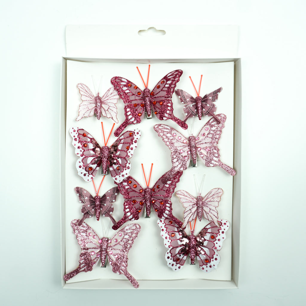 Mariposas Decorativas set x10 8 cm – Ref. A20160 (vista 2)
