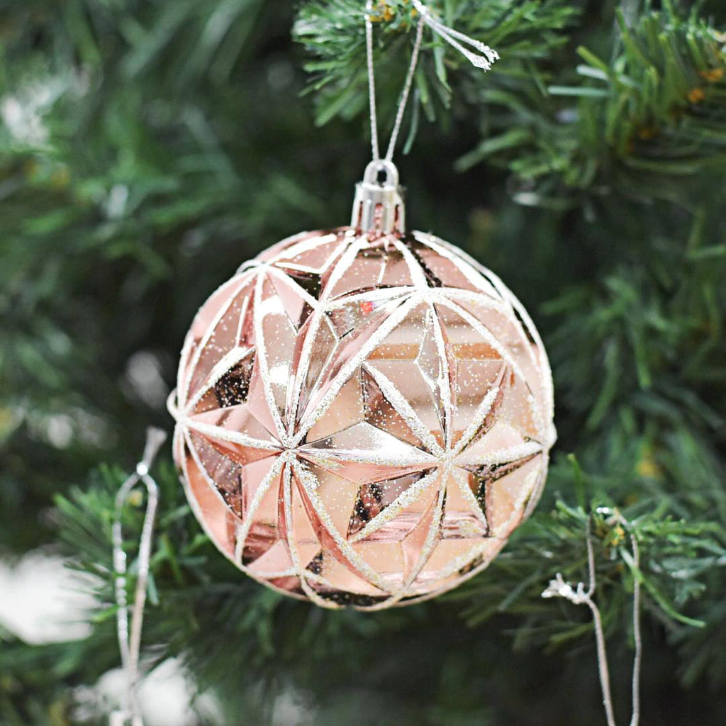 Bolas Navideñas set x6 8 cm – Ref. AZ151 (vista 2)