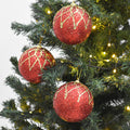 Bolas Navideñas set x6 10 cm – Ref. AZ074
