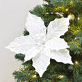 Flor Navideña Artificial 33 cm – Ref. AZ233B