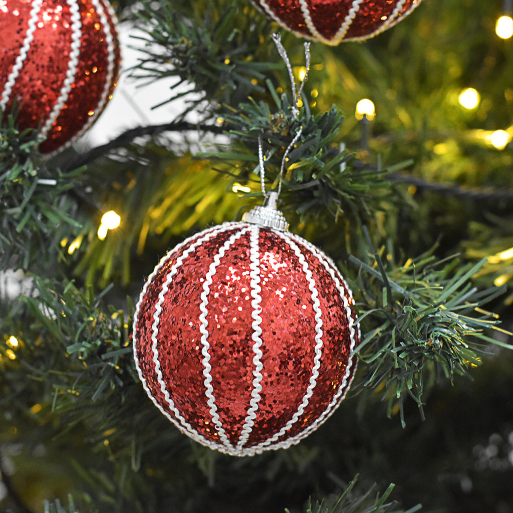 Bolas Navideñas set x6 7 cm – Ref. AZ061 (vista 2)