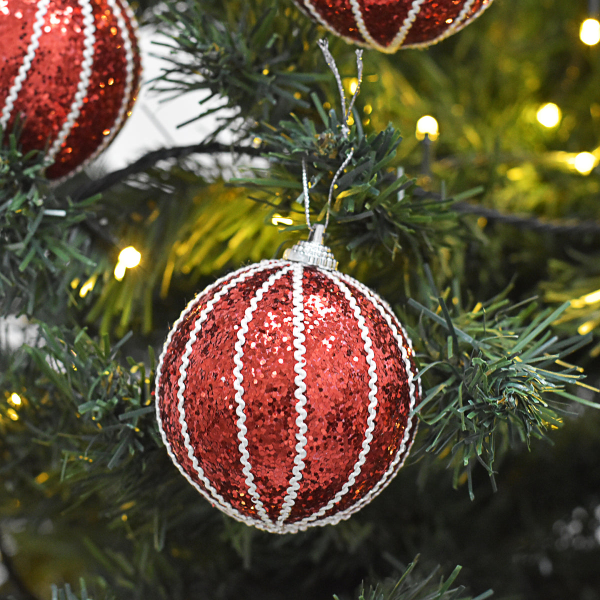 Bolas Navideñas set x6 7 cm – Ref. AZ061 (vista 2)