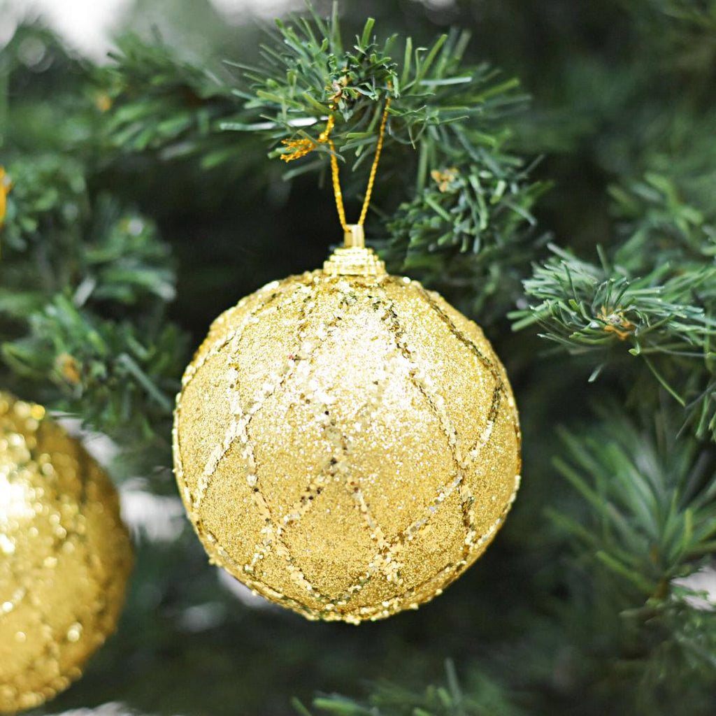 Bolas Navideñas set x6 8 cm – Ref. AZ076 (vista 2)