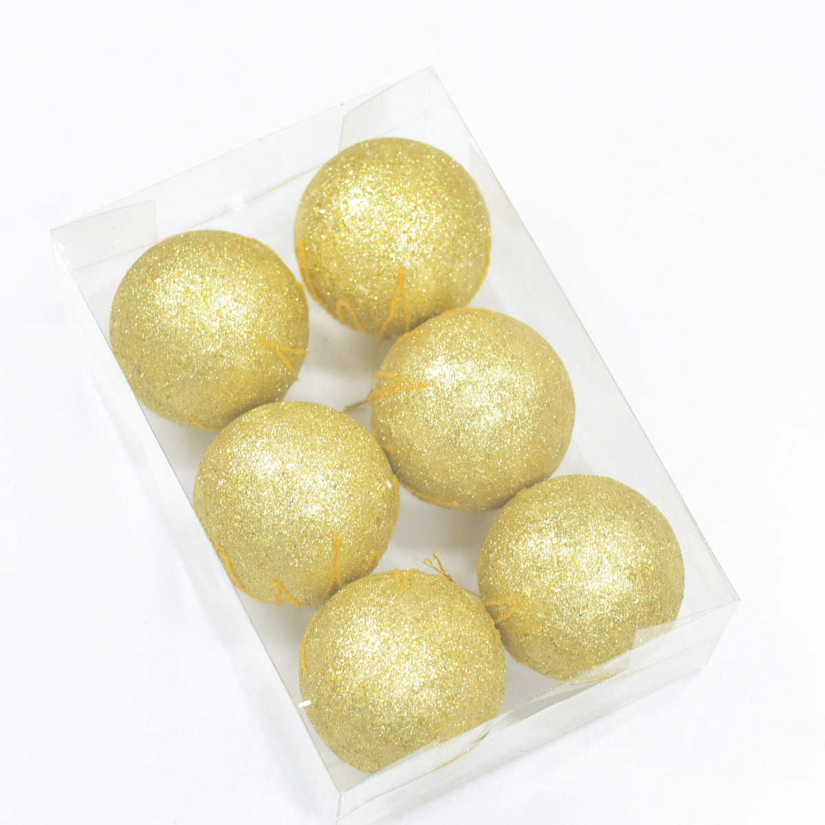 Bolas Navideñas set x6 12 cm – Ref. SA136 (vista 3)