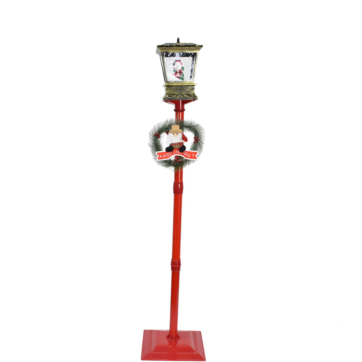 Farol Navideño Decorativo 1.45 m x 30 cm – Ref. AZ095