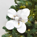 Flor Navideña Artificial 30 cm – Ref. AZ226B