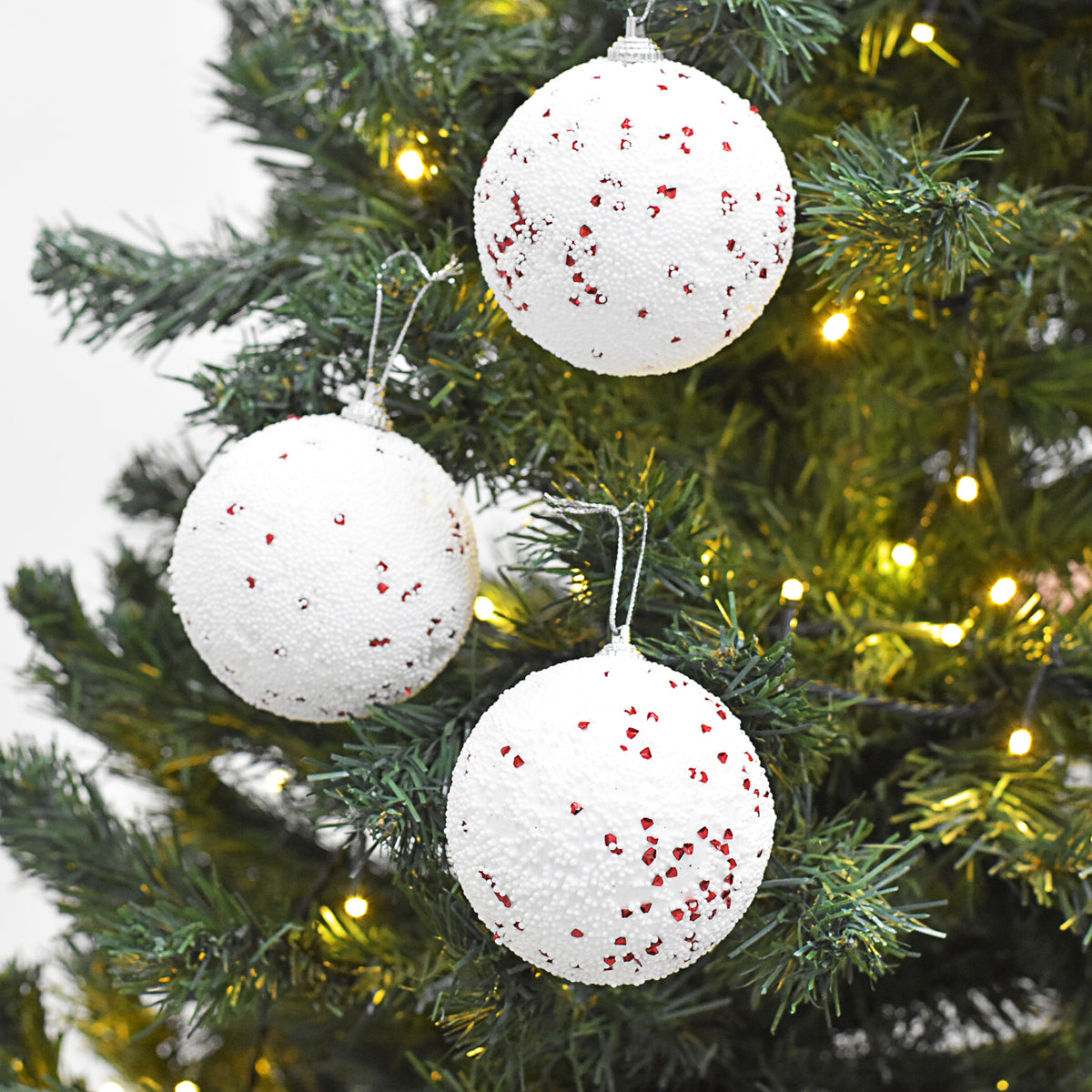 Bolas Navideñas set x6 8 cm – Ref. SA120