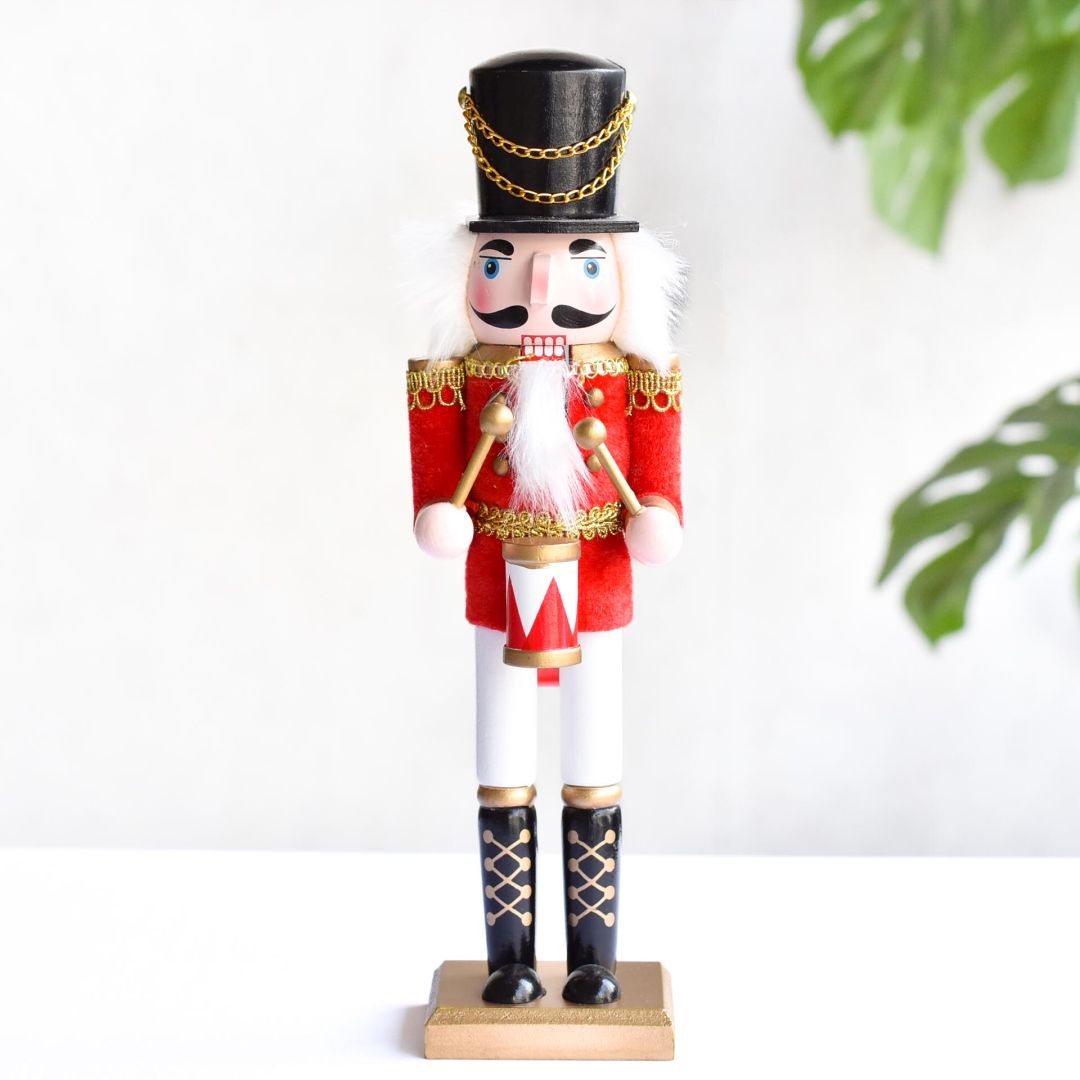 Cascanueces Navideño Decorativo 30x7 cm – Ref. AZ048 (vista 2)