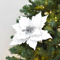 Flor Navideña Artificial 37 cm – Ref. AZ220B