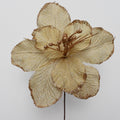 Flor Navideña Artificial 28 cm – Ref. AZ218C