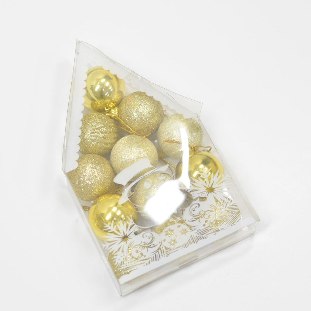 Bolas Navideñas set x12 4 cm – Ref. AZ083 (vista 3)