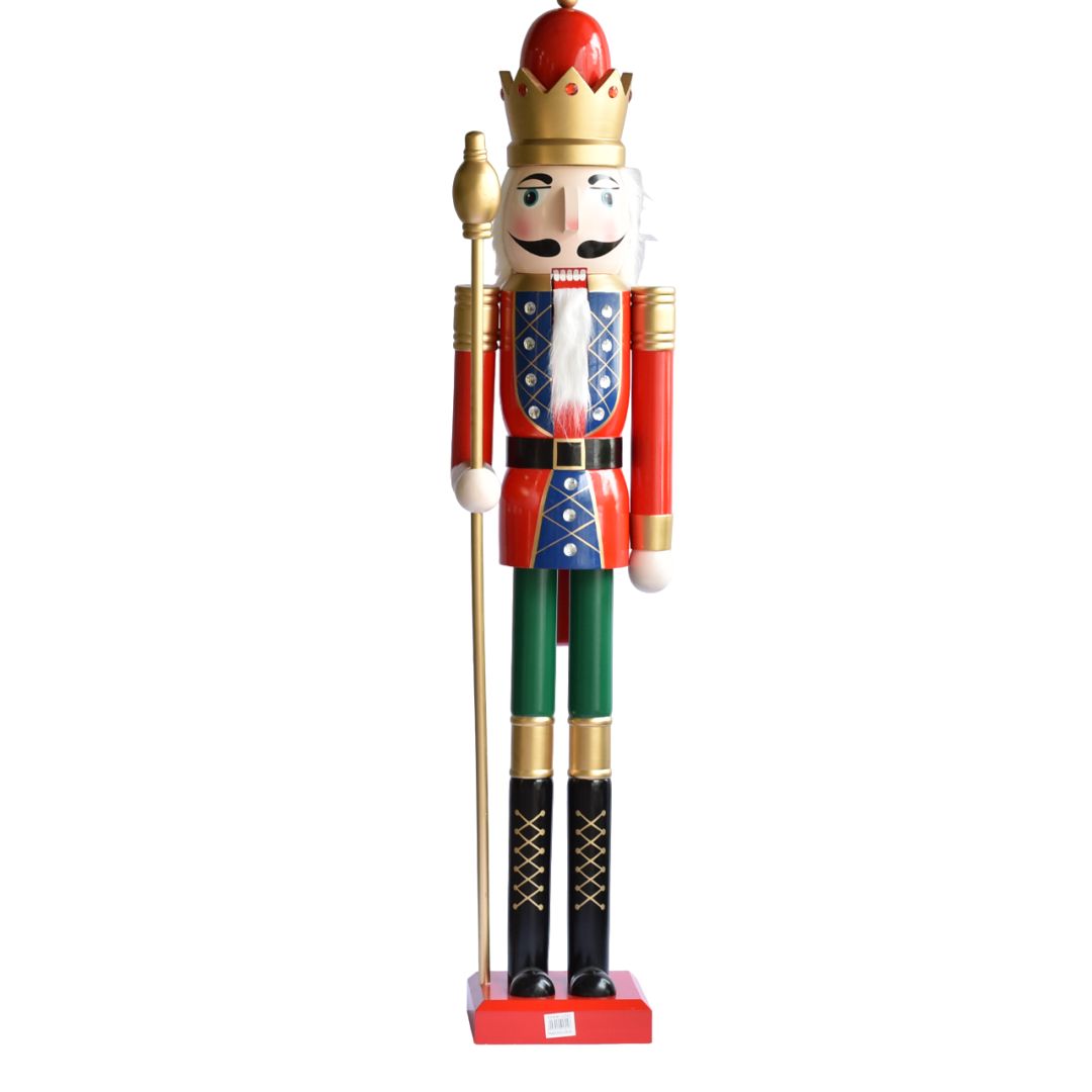 Cascanueces Navideño Decorativo 180x30 cm – Ref. AZ055