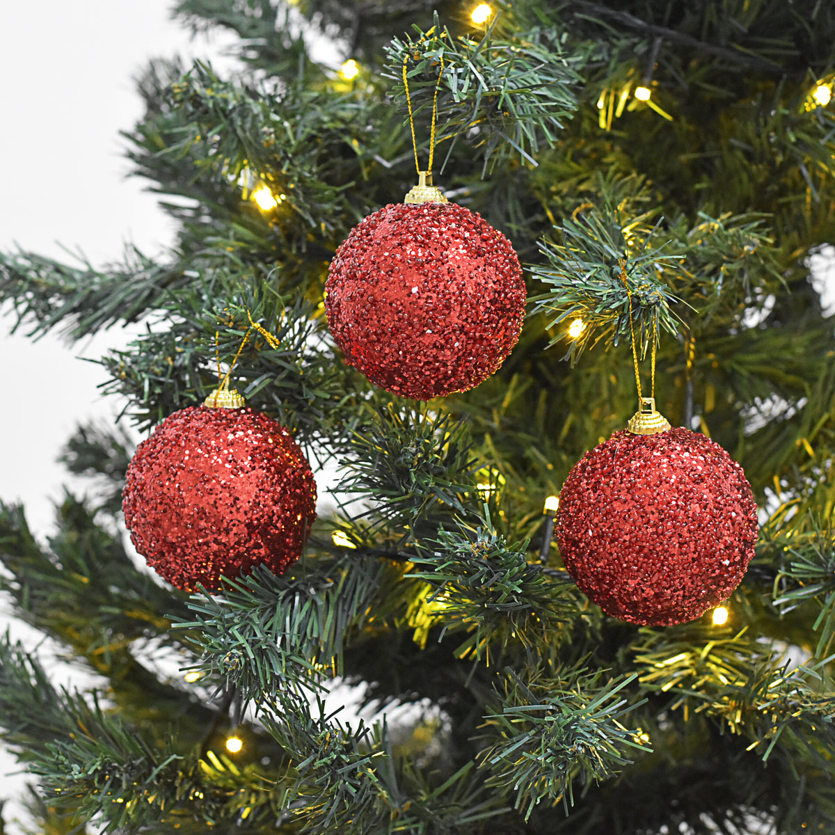 Bolas Navideñas set x6 7 cm – Ref. SA118