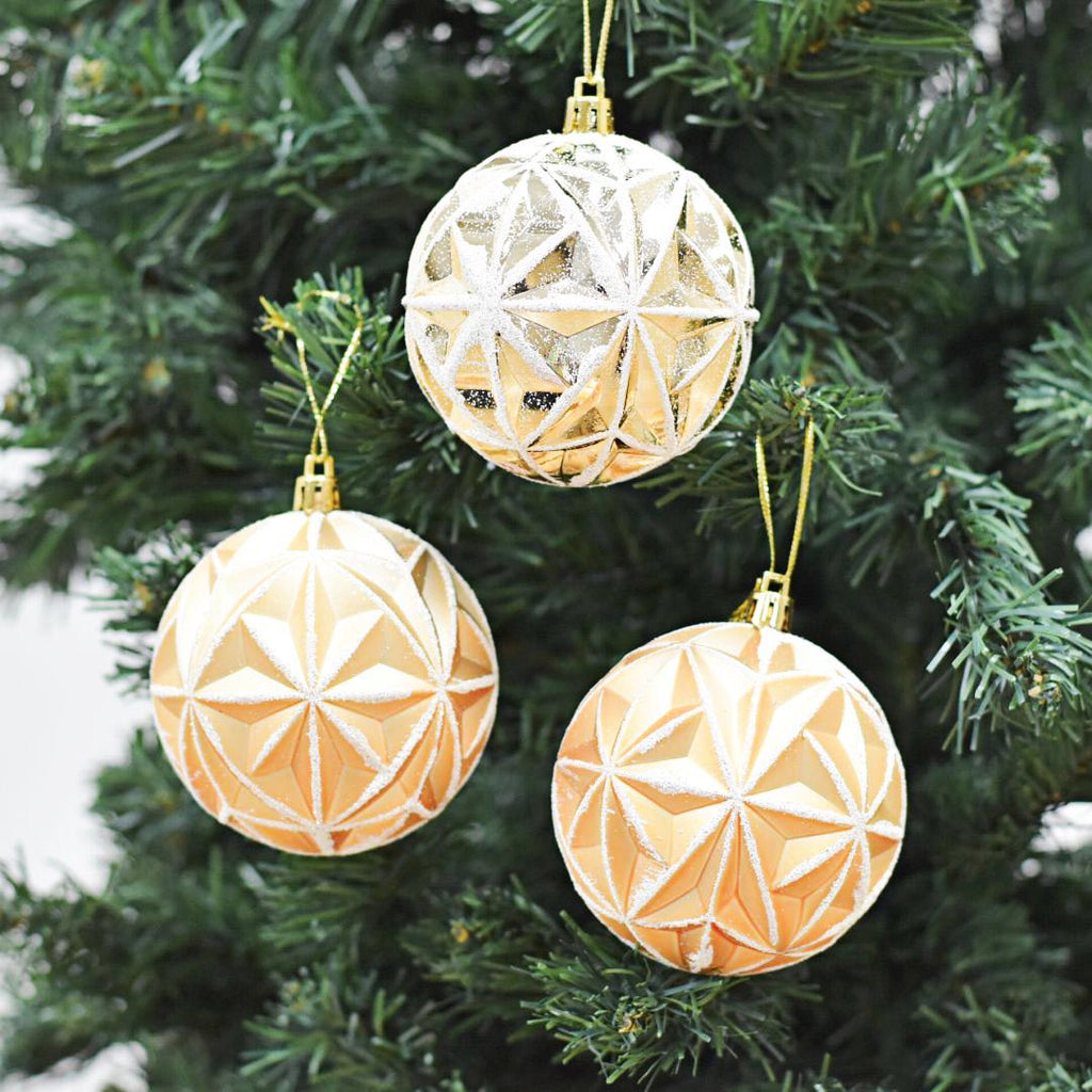 Bolas Navideñas set x6 8 cm – Ref. AZ150