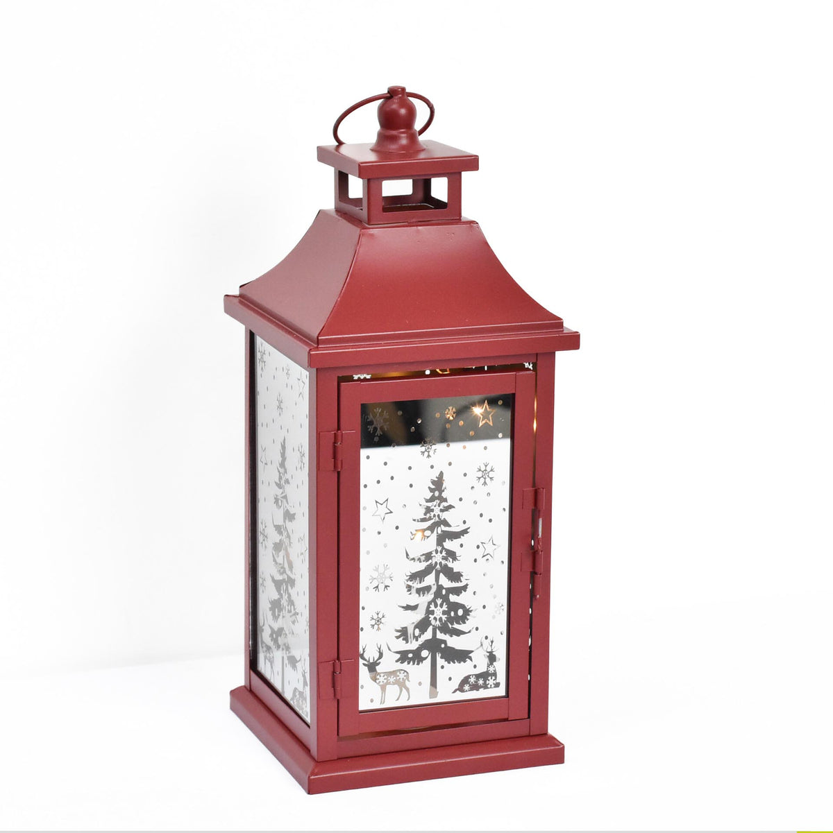 Farol Navideño Decorativo 22x12 cm – Ref. AZ524