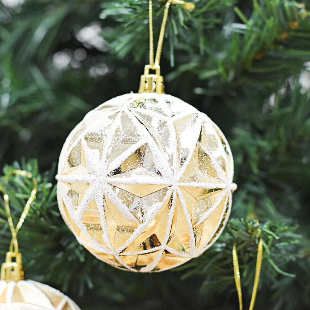Bolas Navideñas set x6 8 cm – Ref. AZ150 (vista 2)