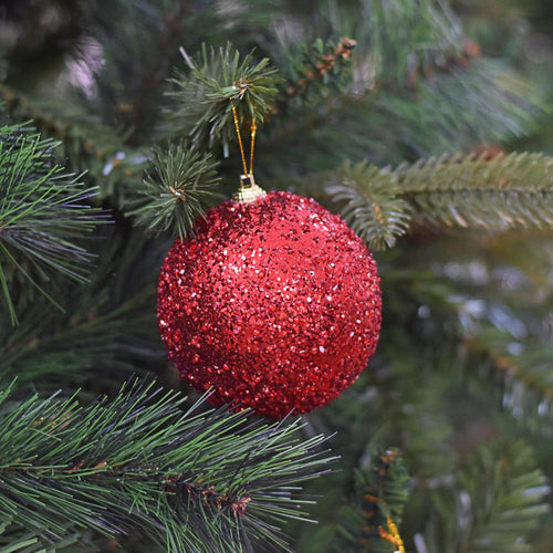 Bolas Navideñas set x6 12 cm – Ref. SA132 (vista 2)