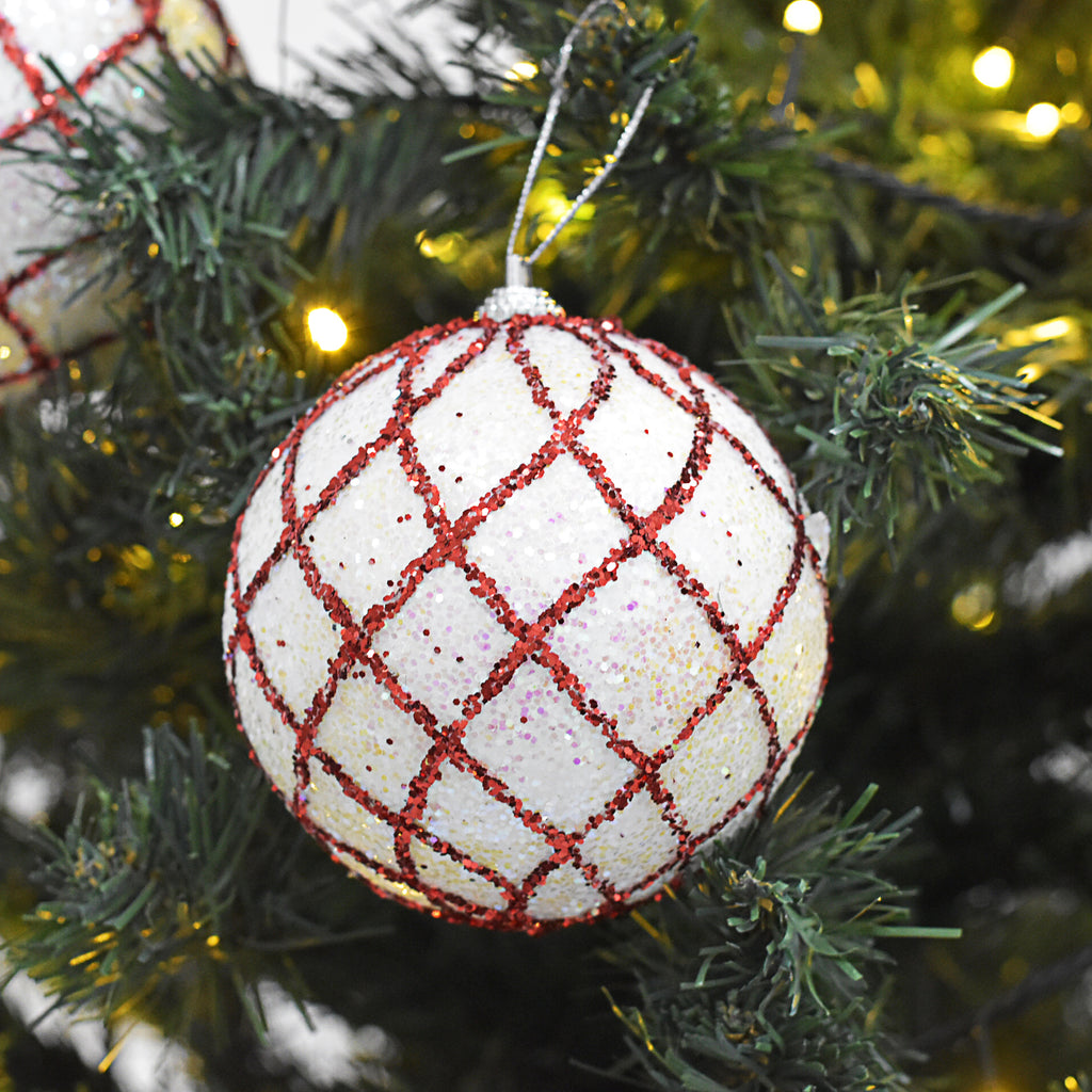 Bolas Navideñas set x6 10 cm – Ref. AZ073 (vista 2)