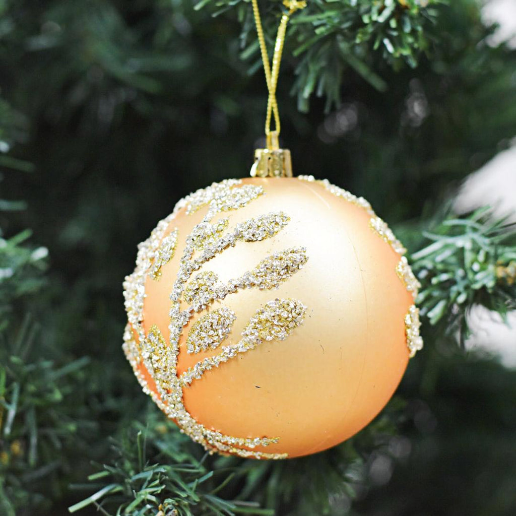 Bolas Navideñas set x6 8 cm – Ref. AZ148 (vista 2)