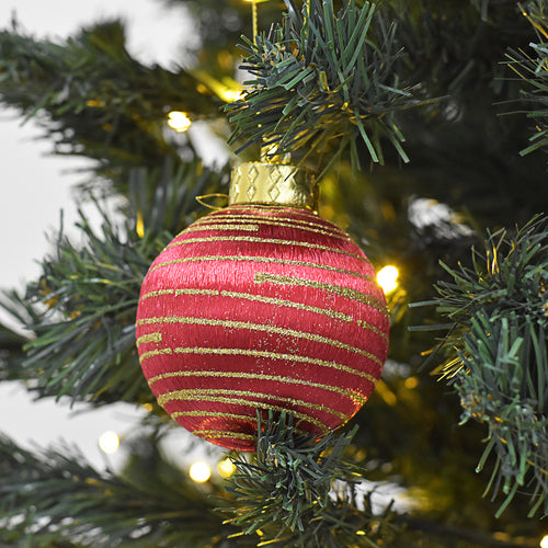 Bolas Navideñas set x6 8 cm – Ref. AZ056 (vista 2)