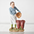 Figura de Aldeano para Pesebre 7x9 cm – Ref. XX9010830