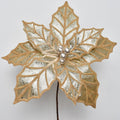 Flor Navideña Artificial 33 cm – Ref. AZ233C