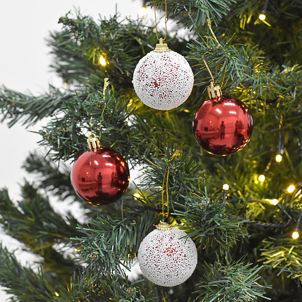 Bolas Navideñas set x20 5 cm – Ref. AZ079