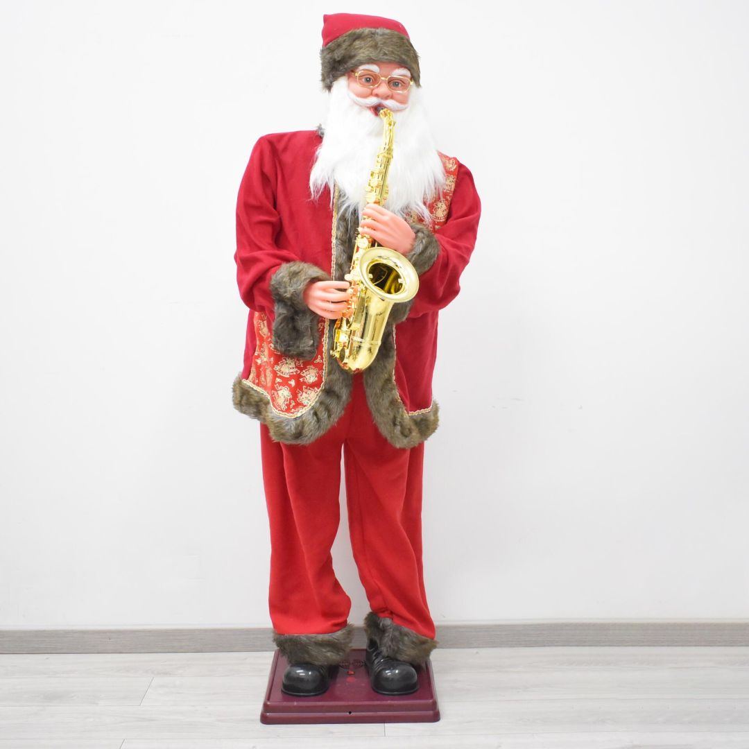 Papá Noel Musical 1.80 m x 53 cm – Ref. SA77
