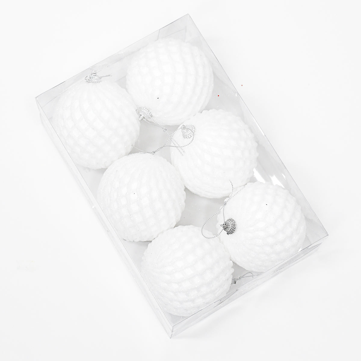 Bolas Navideñas set x6 8 cm – Ref. AZ064 (vista 3)