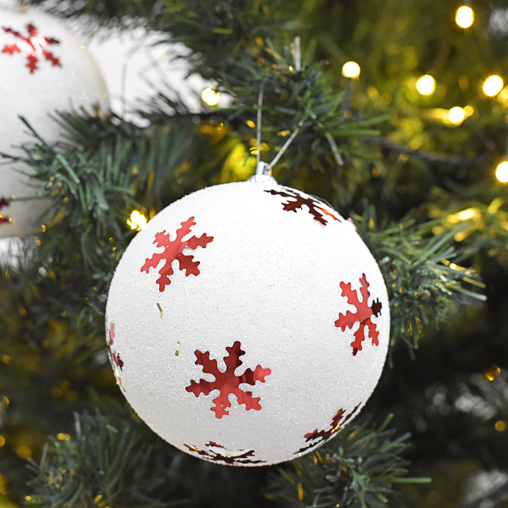 Bolas Navideñas set x6 10 cm – Ref. AZ070 (vista 2)