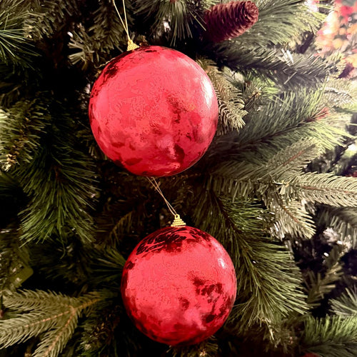 Bolas Navideñas Set x2 12 cm