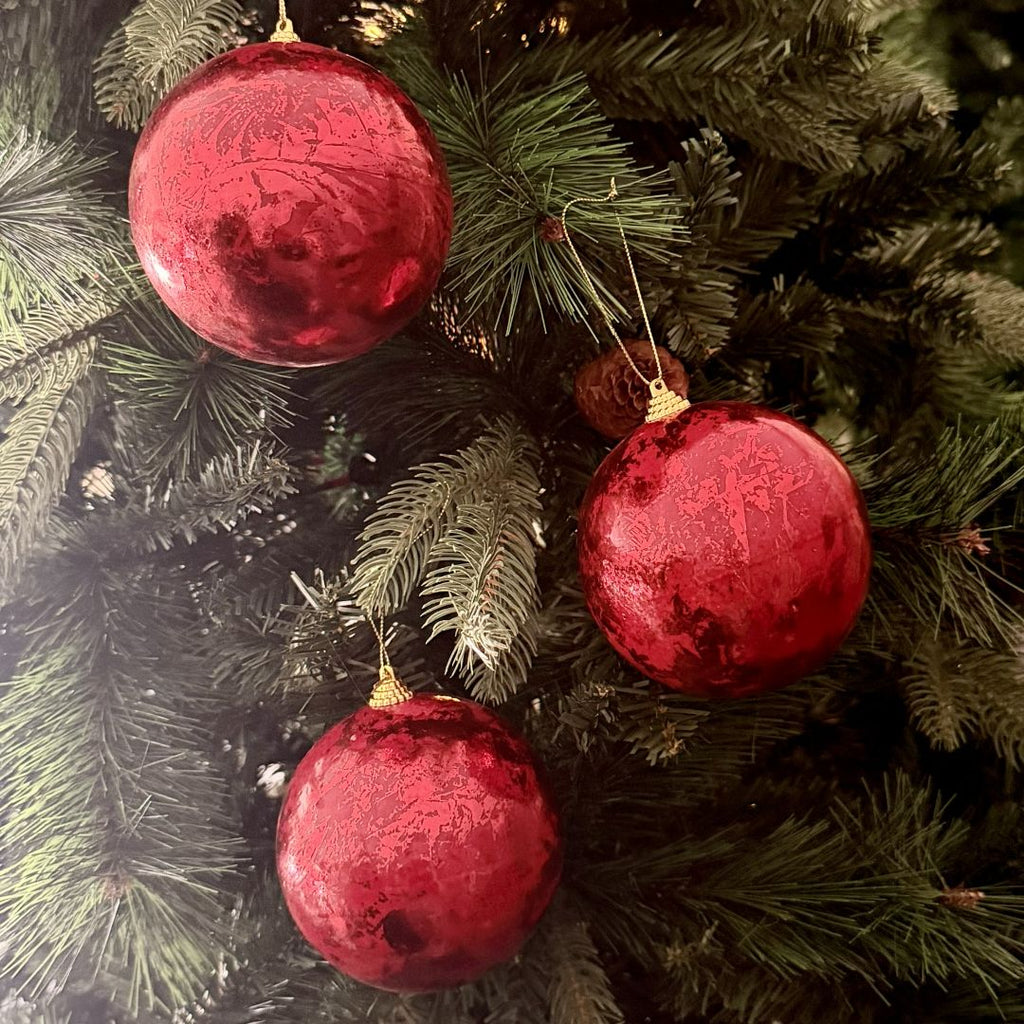 Bolas Navideñas Set x3 10 cm