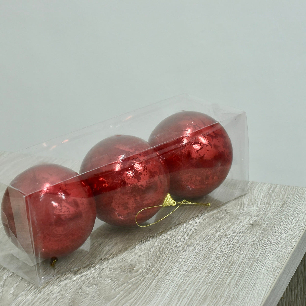 Bolas Navideñas Set x3 10 cm