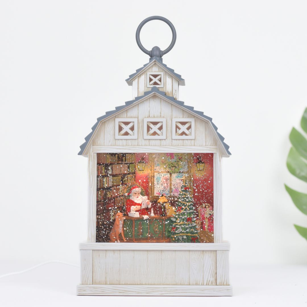 Farol Navideño Decorativo 32x17 cm – Ref. AZ010