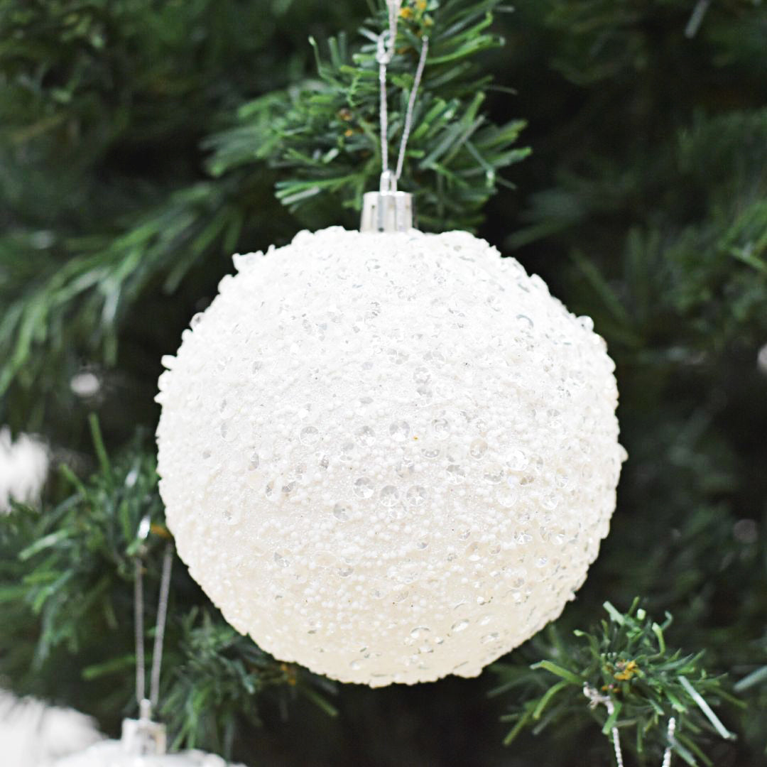 Bolas Navideñas set x6 10 cm – Ref. AZ158 (vista 2)