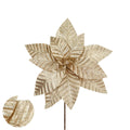 Flor Navideña Artificial 25 cm