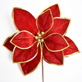 Flor Navideña Artificial 34 cm