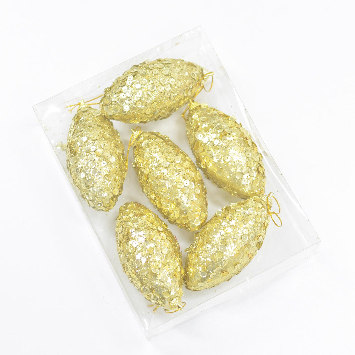 Bolas Navideñas set x6 12 cm – Ref. SA137 (vista 3)