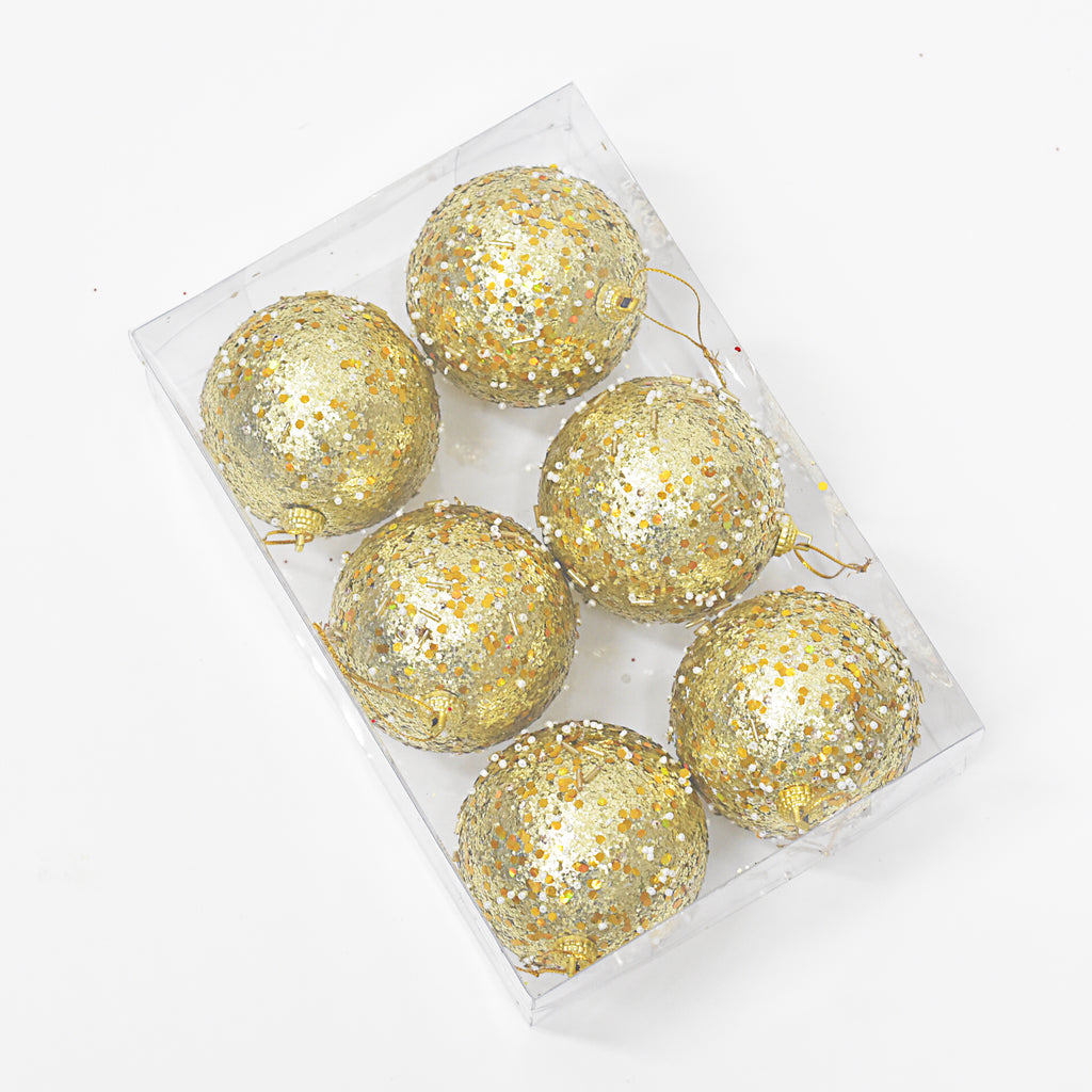 Bolas Navideñas set x6 8 cm – Ref. SA122 (vista 3)