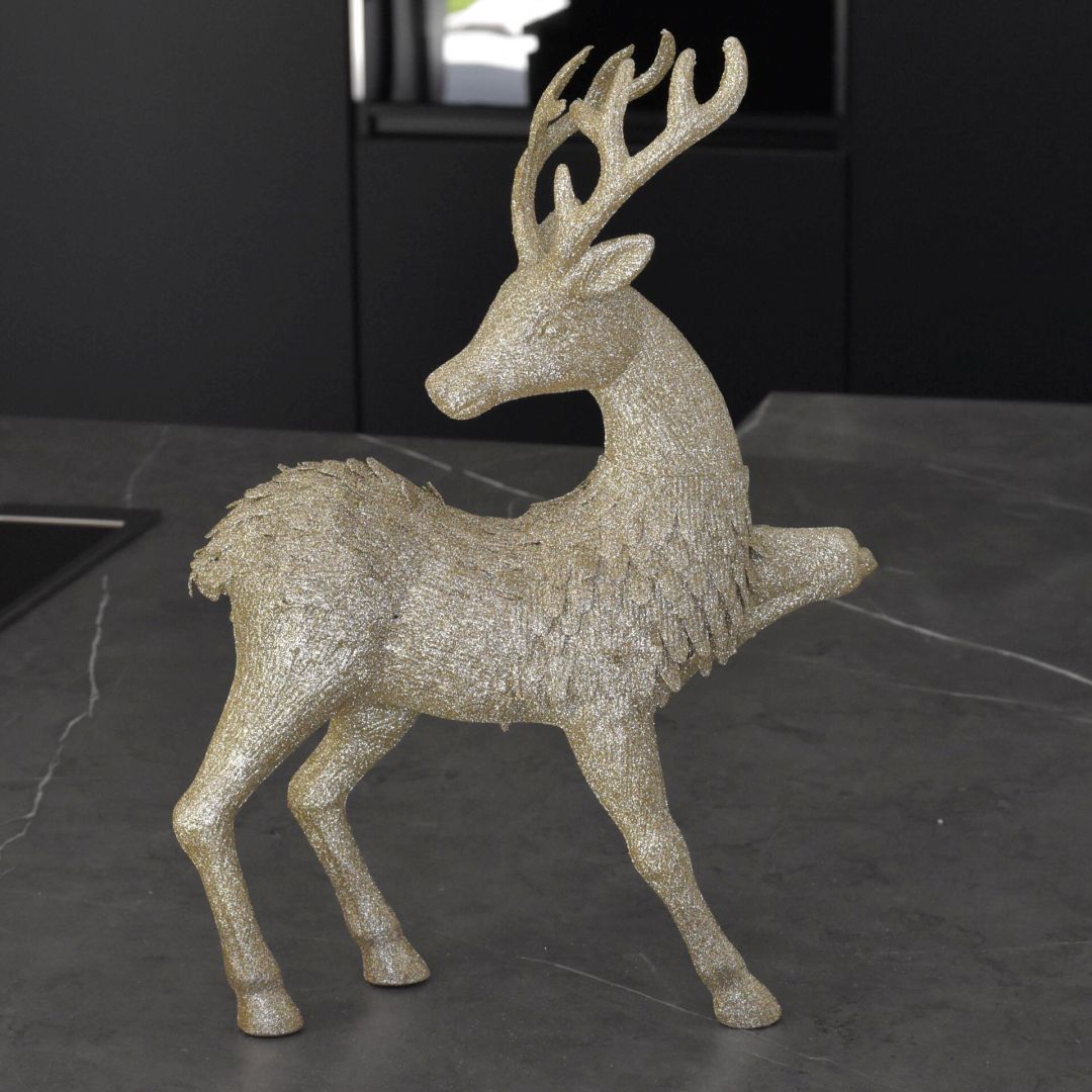 Reno Navideño Decorativo 45x32 cm – Ref. AZ141