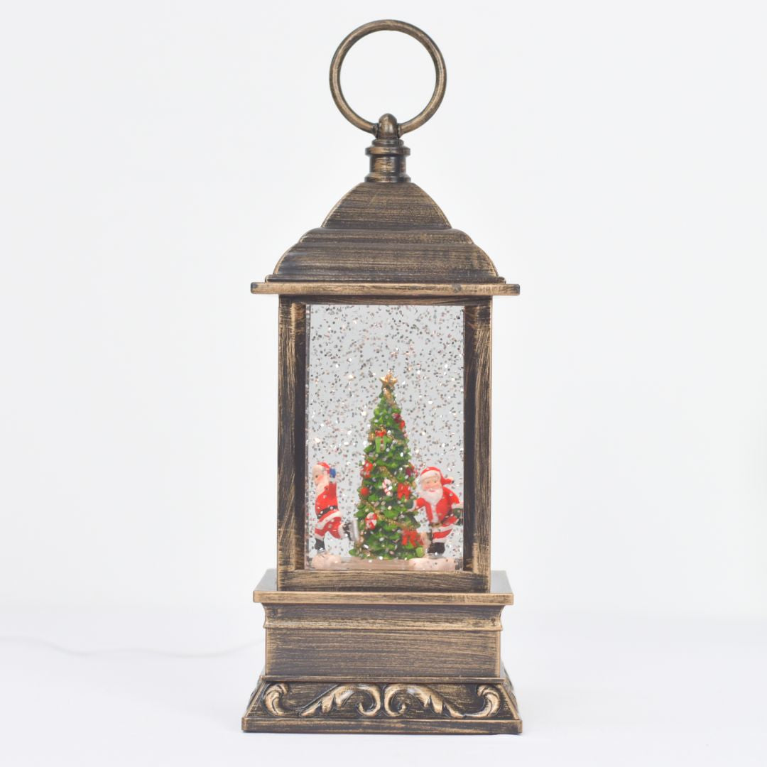 Farol Navideño Decorativo 28x10 cm – Ref. AZ018