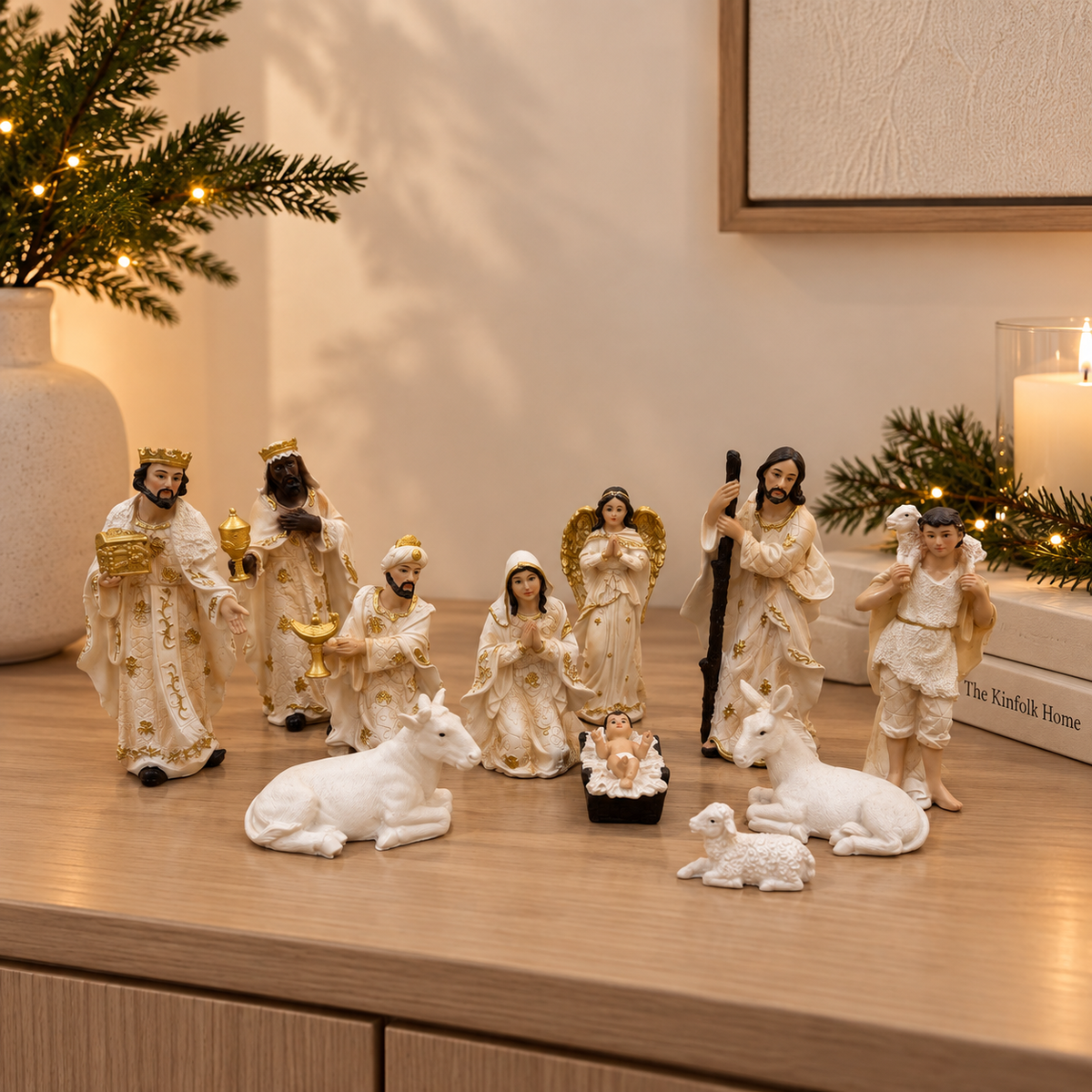 Nacimiento Navideño 11 Piezas 15 cm