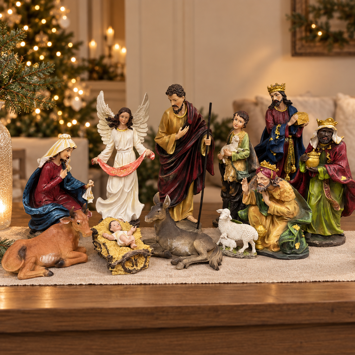 Nacimiento Navideño 11 Piezas 30 cm