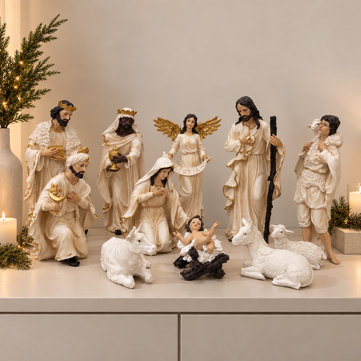 Nacimiento Navideño 11 Piezas 45 cm