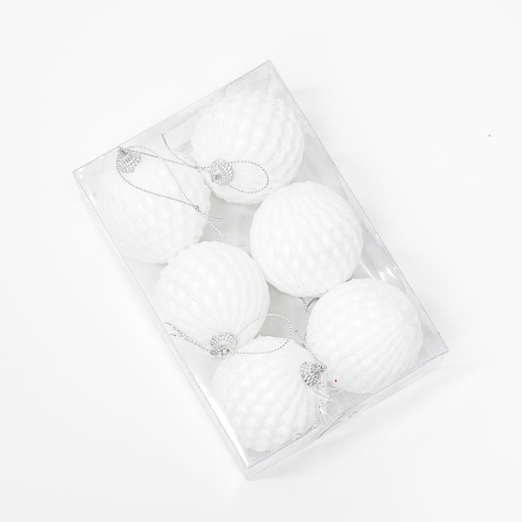 Bolas Navideñas set x6 6 cm – Ref. AZ063 (vista 3)